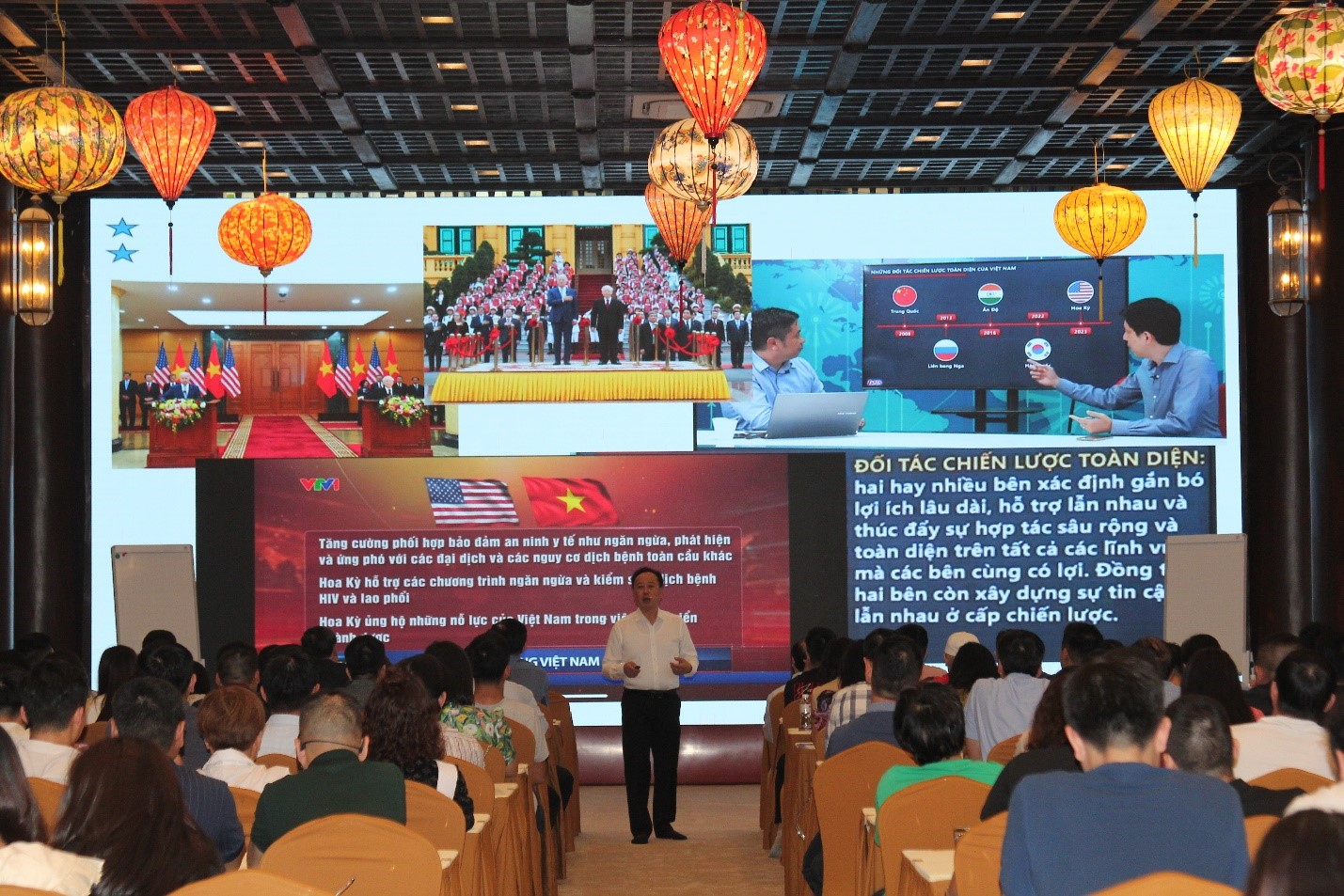 PGS.TS Trần Cao Bính – Bí thư Đảng ủy, Giám đốc Bệnh viện, giảng viên lớp tập huấn